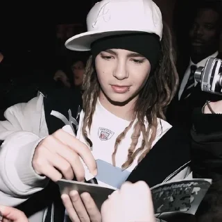✍️ emoji Tom Kaulitz🥰 Telegram sticker 20 of 35