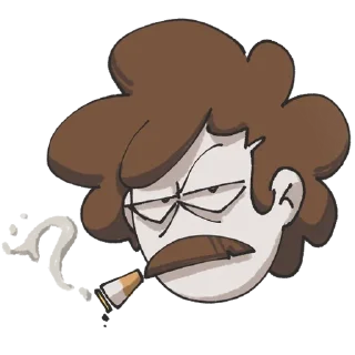 Sticker from John spooky month my love