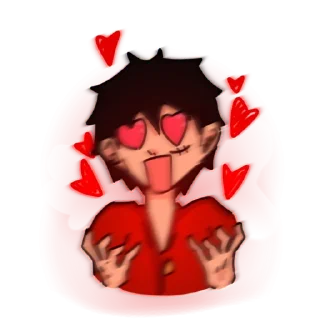 😍 emoji Луффи Telegram sticker 10 of 21