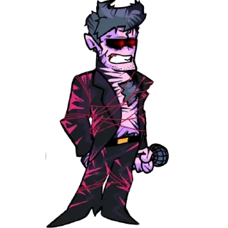😟 emoji Fnf corruption - @Citakar Telegram sticker 12 of 64