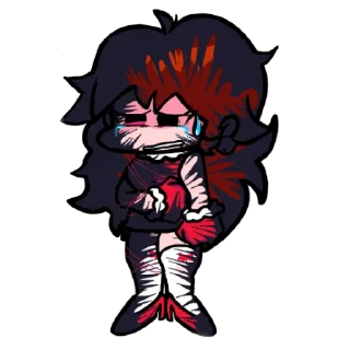 😢 emoji Fnf corruption - @Citakar Telegram sticker 17 of 64