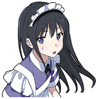 😦 emoji Кудере-кун @nyasticks Telegram sticker 9 of 41
