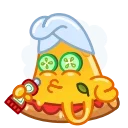 💄 emoji Slice of Pizza Telegram sticker 17 of 21