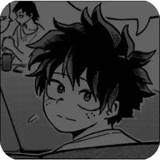 😊 emoji mha•is•love~♡(⁠╥⁠﹏⁠╥⁠) Telegram sticker 5 of 67