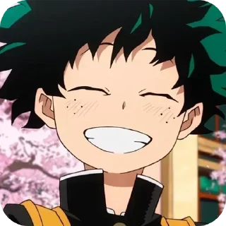 ☺ emoji mha•is•love~♡(⁠╥⁠﹏⁠╥⁠) Telegram sticker 8 of 67