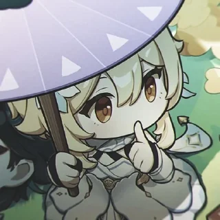 ⭐ emoji ꪶꪊꪑ𝓲ꪀꫀ 𝐆𝐞𝐧𝐬𝐡𝐢𝐧 𝐢𝐦𝐩𝐚𝐜𝐭 Telegram sticker 20 of 34