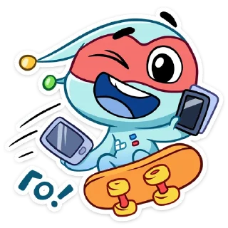 🛹 emoji Пиксель (@TgSticker) Telegram sticker 23 of 24