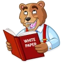 😀 emoji Bull & Bear Telegram sticker 17 of 35