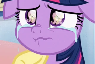 😭 emoji Twilight Sparkle Animated Telegram sticker 22 of 63