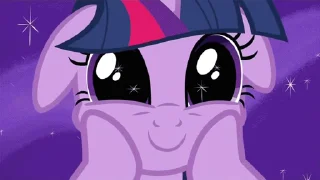 😮 emoji Twilight Sparkle Animated Telegram sticker 8 of 63