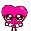 🤩 emoji girl ~ pink ~ random | @moomv Telegram sticker 16 of 200