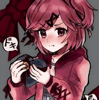 🌟 emoji Нацуки @Aimee_omoide Telegram sticker 9 of 120