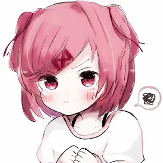 🌟 emoji Нацуки @Aimee_omoide Telegram sticker 17 of 120