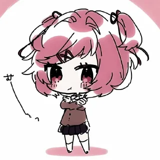 🌟 emoji Нацуки @Aimee_omoide Telegram sticker 24 of 120