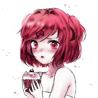 🌟 emoji Нацуки @Aimee_omoide Telegram sticker 22 of 120