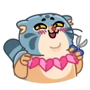 ☺️ emoji Snow Manul Telegram sticker 6 of 20