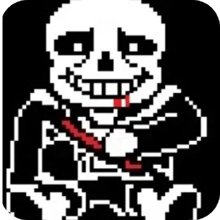 🔳 emoji санс Telegram sticker 5 of 8