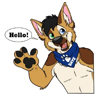 👋 emoji Rhys Shepherd 2.0 Telegram sticker 8 of 111