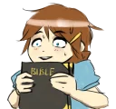 😊 emoji Christ-chan Telegram sticker 11 of 40