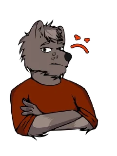 😠 emoji T3MADStickers Telegram sticker 6 of 15