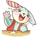 Sticker from Plush Baby Bunny