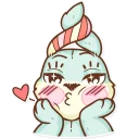 Sticker from Plush Baby Bunny