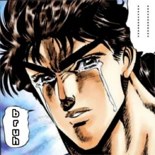 😢 emoji 🇺🇦Jojolion🇺🇦 Telegram sticker 18 of 103