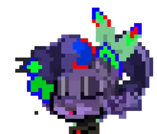 Sticker from }|°глитч. . .🦠°|{