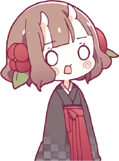😱 emoji Минори Telegram sticker 15 of 120