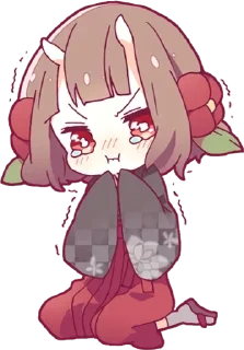 😡 emoji Минори Telegram sticker 14 of 120