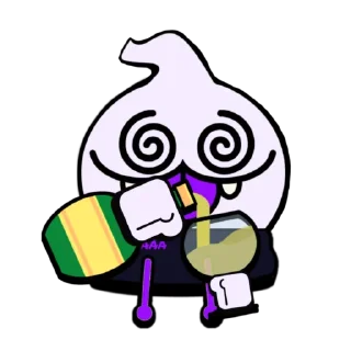 🍾 emoji Почему? Telegram sticker 14 of 63