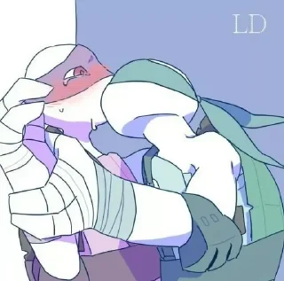 🥵 emoji Черепашки ниндзя 2012 Telegram sticker 23 of 66