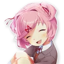 Sticker from Doki Doki Literature Club