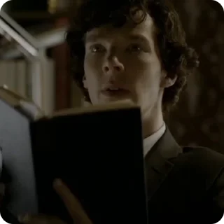 Sticker from Sherlock Holmes