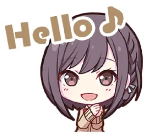 Sticker from Shinonome Ena @noshe40