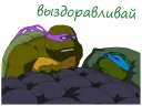 🤒 emoji Черепашки-ниндзя Telegram sticker 15 of 31