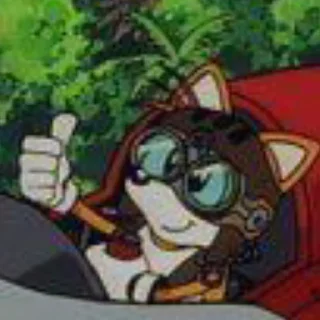 👍 emoji Тейлз крутой Telegram sticker 23 of 25