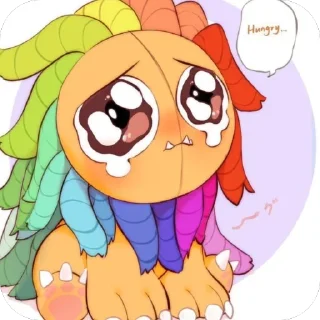 🫥 emoji 𝒀𝑨𝑹𝑵𝑨𝑩𝒀 ^_^ @SPoppyPlaytime Telegram sticker 15 of 32
