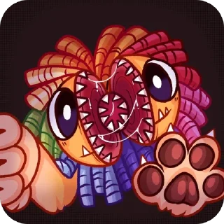 🫥 emoji 𝒀𝑨𝑹𝑵𝑨𝑩𝒀 ^_^ @SPoppyPlaytime Telegram sticker 24 of 32