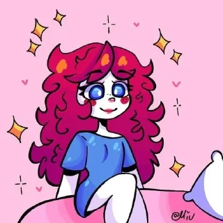✨ emoji ✧༺✦✮✦༻∞ Poppy ∞༺✦✮✦༻✧ Telegram sticker 7 of 55