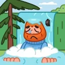 😥 emoji Hairy Harry Telegram sticker 11 of 15