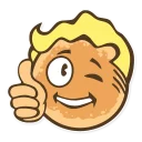 👍 emoji Pancakes Telegram sticker 20 of 22
