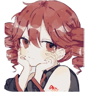 👄 emoji Kasane Teto Telegram sticker 7 of 16