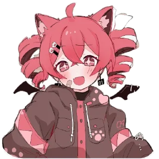 👄 emoji Kasane Teto Telegram sticker 8 of 16