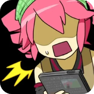 🤨 emoji Kasane Teto by @Miyamura_01 2.0 Telegram sticker 23 of 52