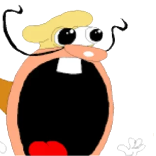 😧 emoji Pizza tower Telegram sticker 6 of 50
