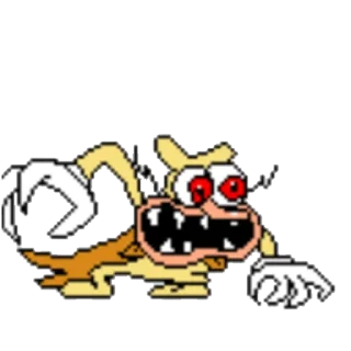😡 emoji Pizza tower Telegram sticker 9 of 50