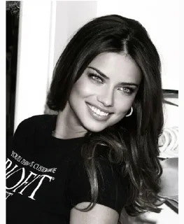 👄 emoji Adriana Lima Telegram sticker 5 of 25