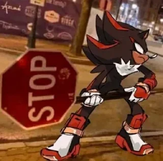🛑 emoji їжачок сонік Telegram sticker 21 of 50