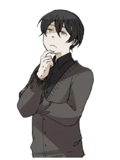 🤔 emoji Hello Charlotte Telegram sticker 22 of 22
